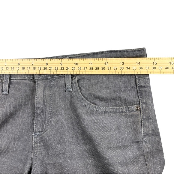 AG Adriano Goldschmied Jeans The Stevie Skinny Ankle Slim Straight Leg Gray 26 - Picture 9 of 10